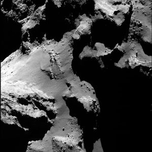 Обвалы и «прыгающие» валуны на комете Чурюмова-Герасименко