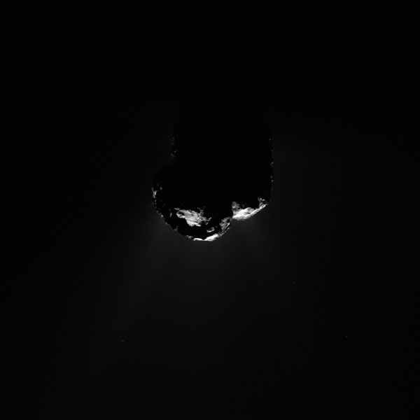 Обвалы и «прыгающие» валуны на комете Чурюмова-Герасименко
