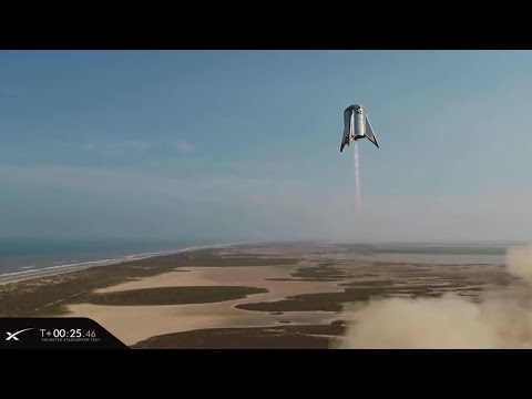 Корабль Starhopper от SpaceX поднялся на высоту 150 метров: как это было